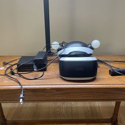 PSVR 1 Headset Bundle – Used, Untested, All Accessories Included