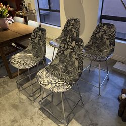Shepard Fairey x Modernica Bar Stools (Set of 4)