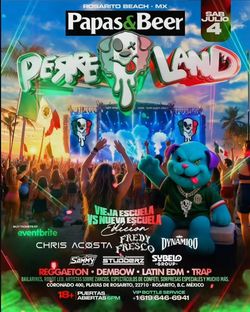 2 VIP TICKETS FOR PERREOLAND | ROSARITO BEACH, MX