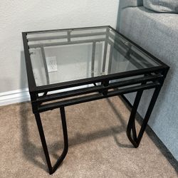 Side Glass Table