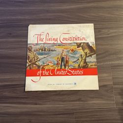 The Living Constitution of the United States NM LP Kaydon KR1001