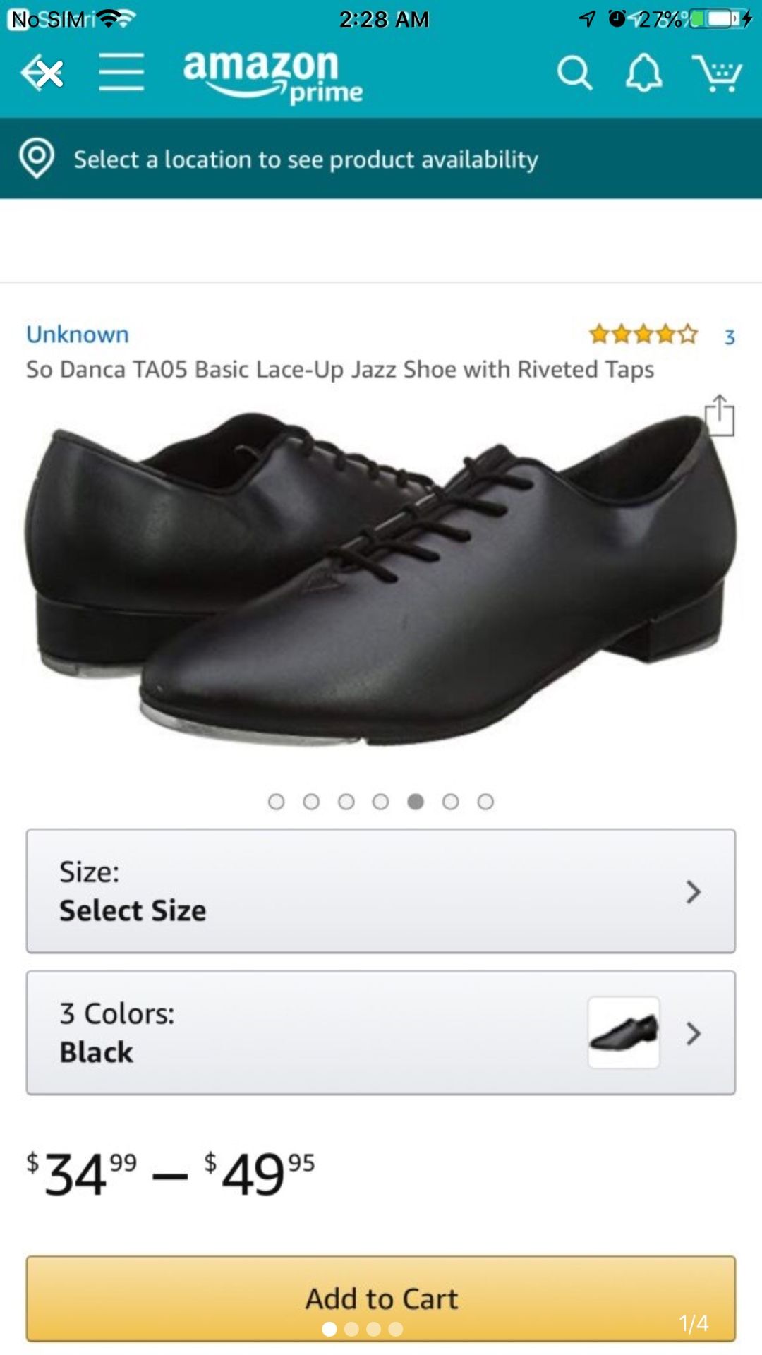 Danca| JAZZ SHOES with RIVETED TAPS!