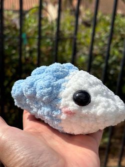 Crochet Pokémon Snom plushie