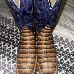 Caiman Print Boots