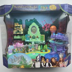 RARE Vintage NIB 2001 Mattel Wizard Of Oz Playset Emerald City Polly Pocket