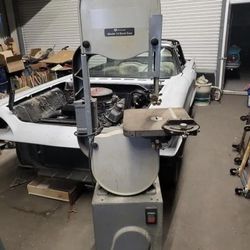 14" Delta Band Saw Single Speed 6" Extension Riser Block Kit With Original Enclosed Stand Bandsaw