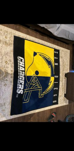 San diego chargers fleece blanket