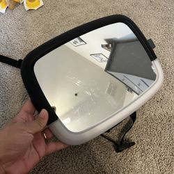Car Baby Mirror With Light 