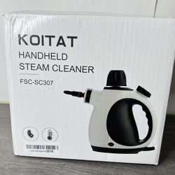 KOITAT Handheld Steam Cleaner, Steam Cleaner for Home with 10 Accessory Kit