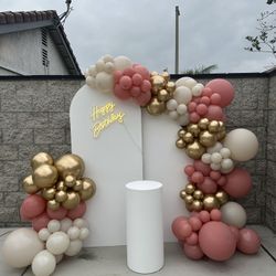 balloon garland, balloon arch