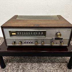 Fisher Stereo Transistor FM MPX Vintage Receiver 440 Walnut Wooden