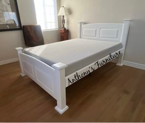 New Full Bed And Mattress