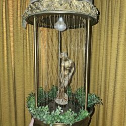 Mid Century Rain Oil Lamp