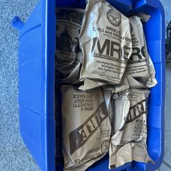 Lot Of 70+ Military MRE’s Sealed Emergency Food Rations 