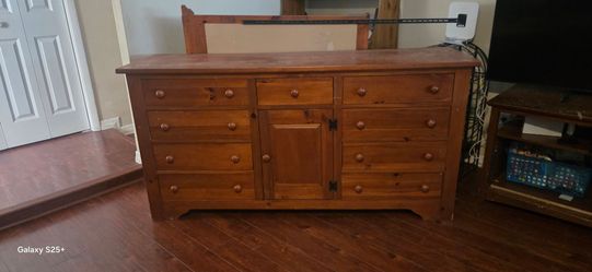 Large dresser with mirror