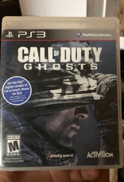 Call of duty ghosts ps3