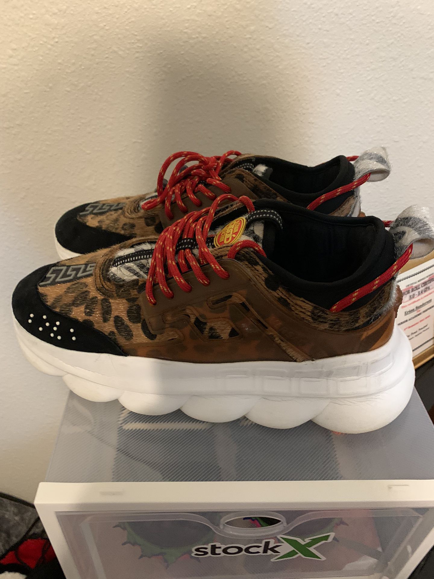 Versace, Shoes, 2 Chainz X Versace Chain Reaction Sneakers