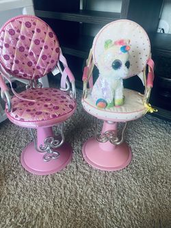 Chair America girl / Toy