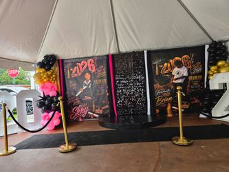Backdrop setup