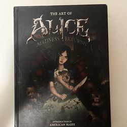 Alice Return to Madness art book
