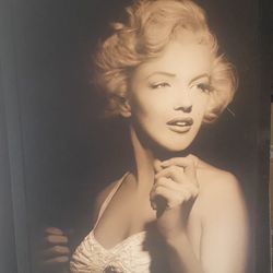 Marilyn Monroe Framed 24” x 36”