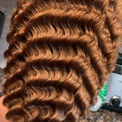 22” Lace front Deep Wave Unit 