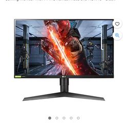 LG 27GL650F-B 27 Inch Full HD Ultragear G-Sync Compatible Gaming Monitor with 14