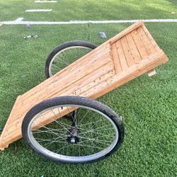 Home Made Bike Cart 