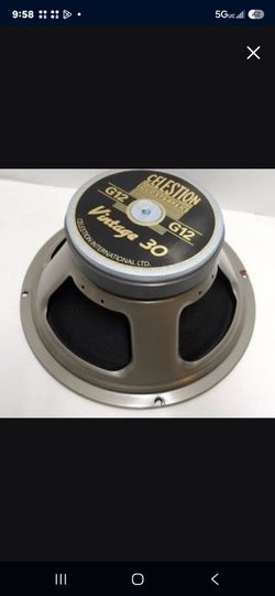Guitar speakers ... speakers ... 1 pair of v30 celestion speakers