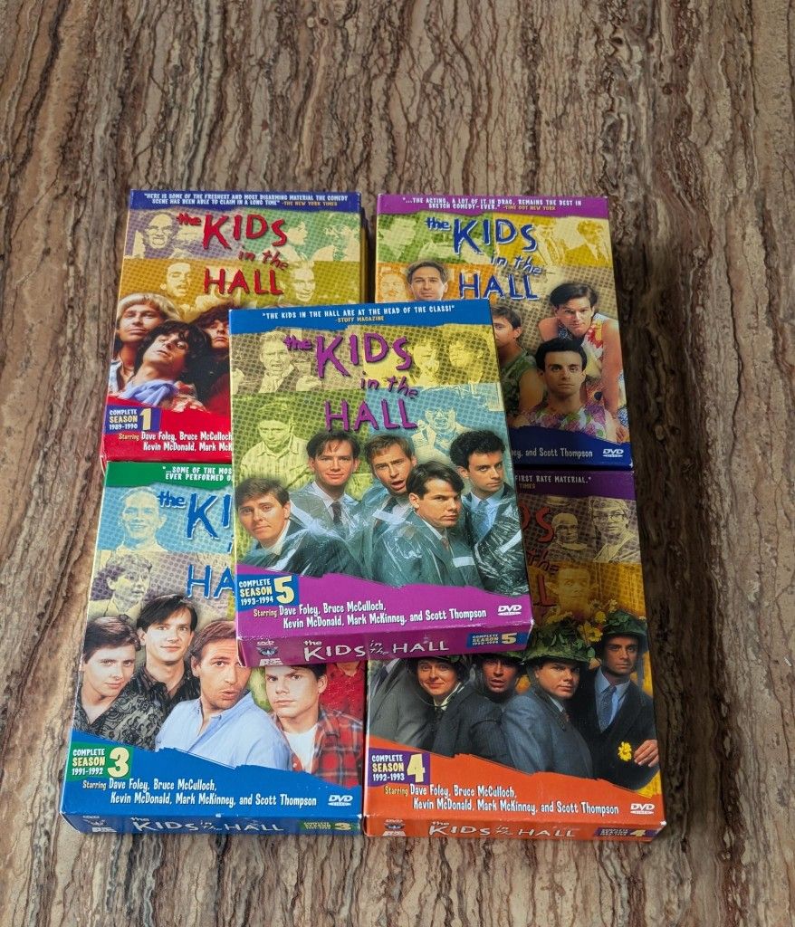 Kids In The Hall Complete Series + Death Comes To Town DVD Sets