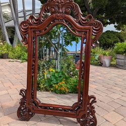 Large Rosewood Mirror