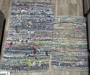 2 Cotton Rags 2x3 and 1-1/2 x2