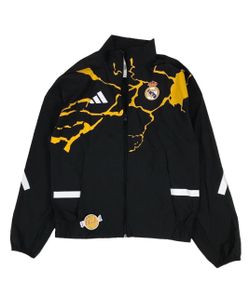 ADIDAS REAL MADRID AVENGERS Z.N.E. ANTHEM JACKET MENS SMALL S BLACK TRACK SOCCER