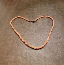 Luxurious Unworn Pink Angel Skin Coral Necklace