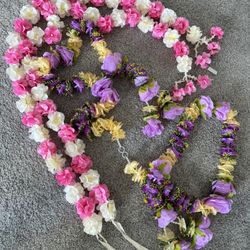 Three new floral hanging garlands, all for $20.