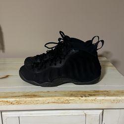 Black Suede Foams Size 13
