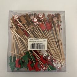 Christmas Themed Serving Picks