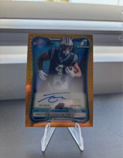2026 Topps Chrome Tetairoa McMillan Auto Gold Mojo Refractor #/50