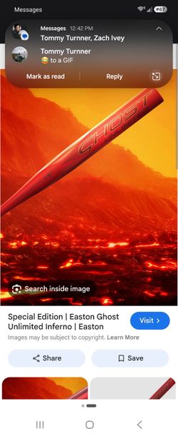 Easton ghost inferno limited