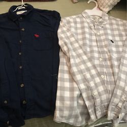 Abercrombie Dress Shirts M And 9/10  $5Each 