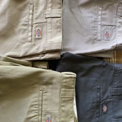 Dickies 874 & 874 Flex Work Pants (New) — Sizes 38x30 & 40x30