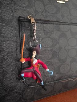 Disney Captain Hook Character Keychain