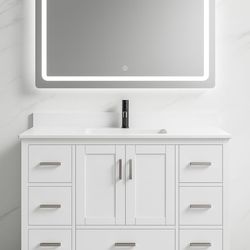 Bathroom vanity 48”