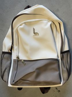 Lulu Faux Leather Travel Backpack