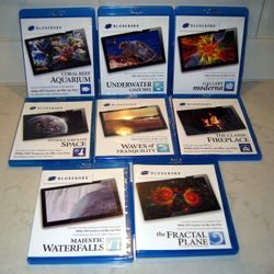 BluScenes 8 Blu-Ray Disc Set