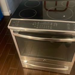 GE Electric Range Flat Top