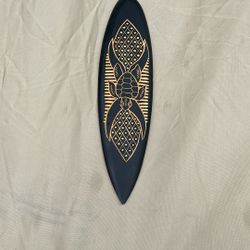 Wooden  Tiki Sufboard