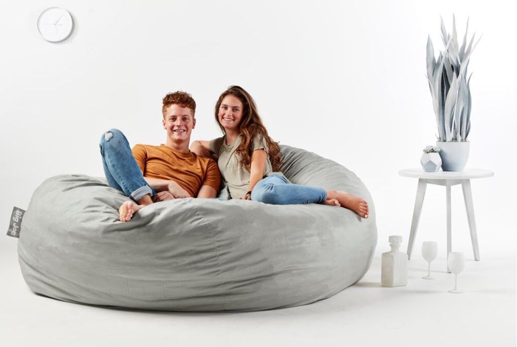 Big Joe XXL FUF Shredded Ahhsome Foam Fog Lenox Bean Bag BRAND NEW!! Bean bag chair bed