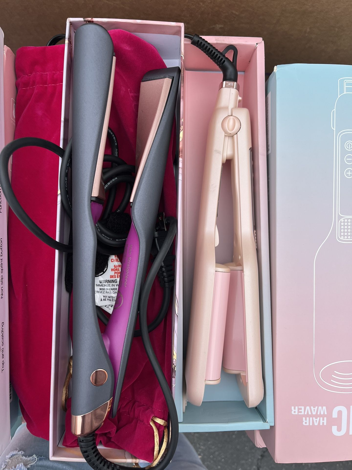 Hair Straightener Curler 2 in 1 - Flat Iron Twist Curling Iron in One ,buy 2 Get 1 Free