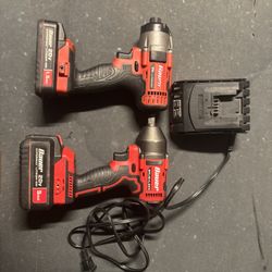 Bauer 1/2 Impact And Bit Driver